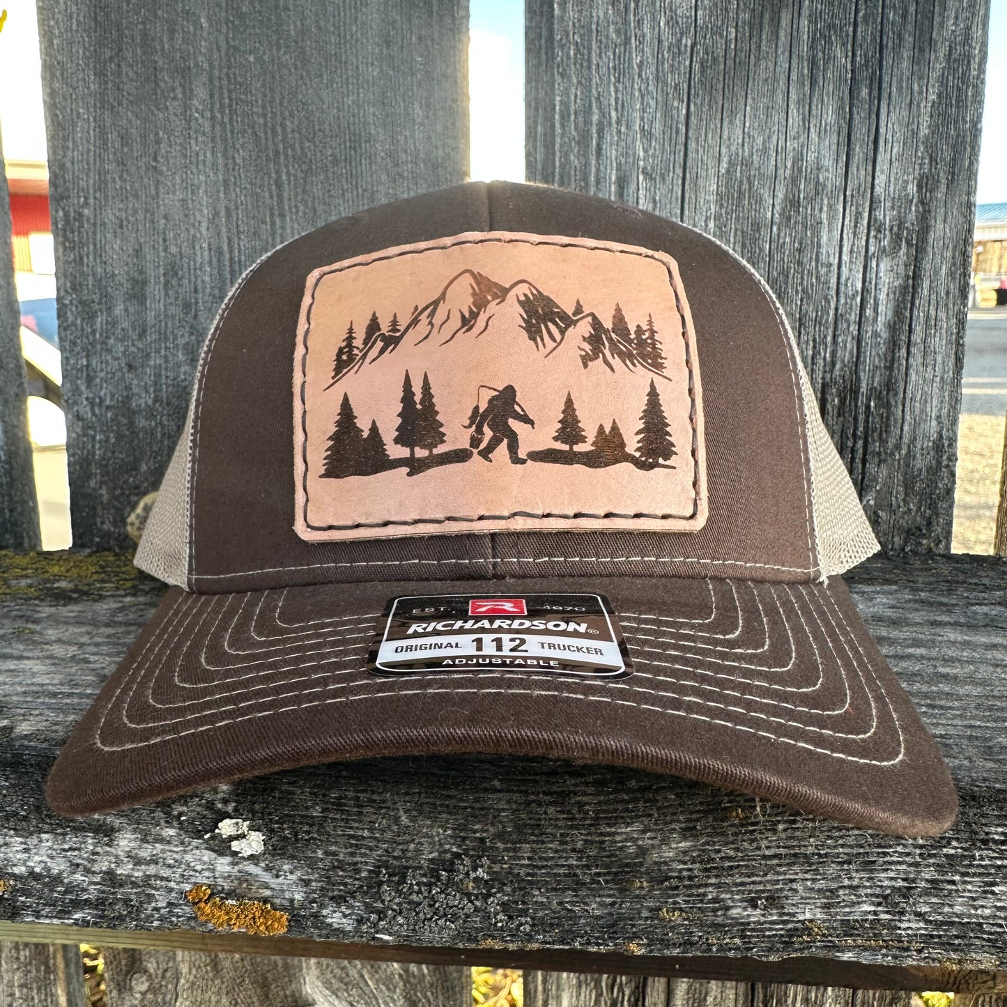 Fishing Sasquatch Hat