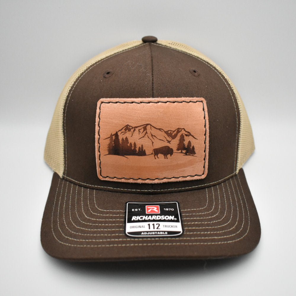 Buffalo on Mountain Hat - Prairie Buffalo