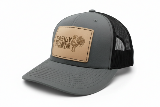 Easily Distracted by Chickens Hat