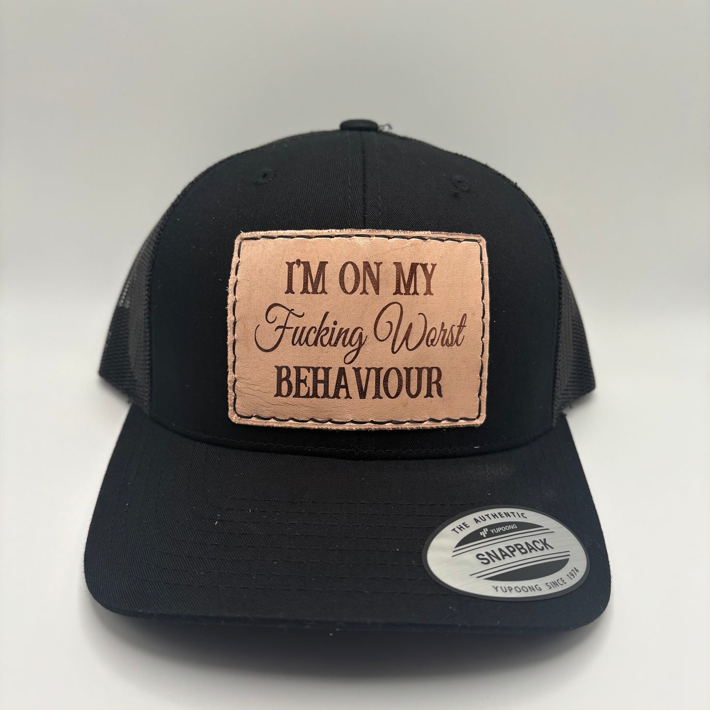 On My Worst Fucking Behaviour Hat