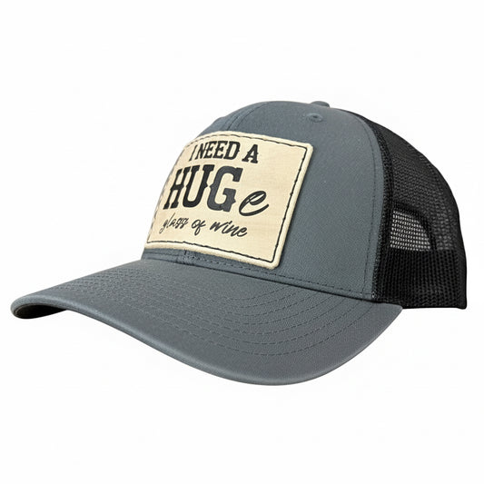 I need a HUGe glass of wine Hat