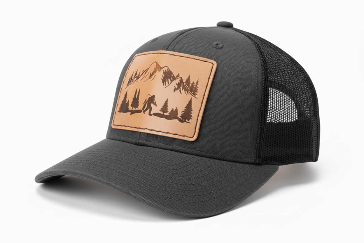 Fishing Sasquatch Hat