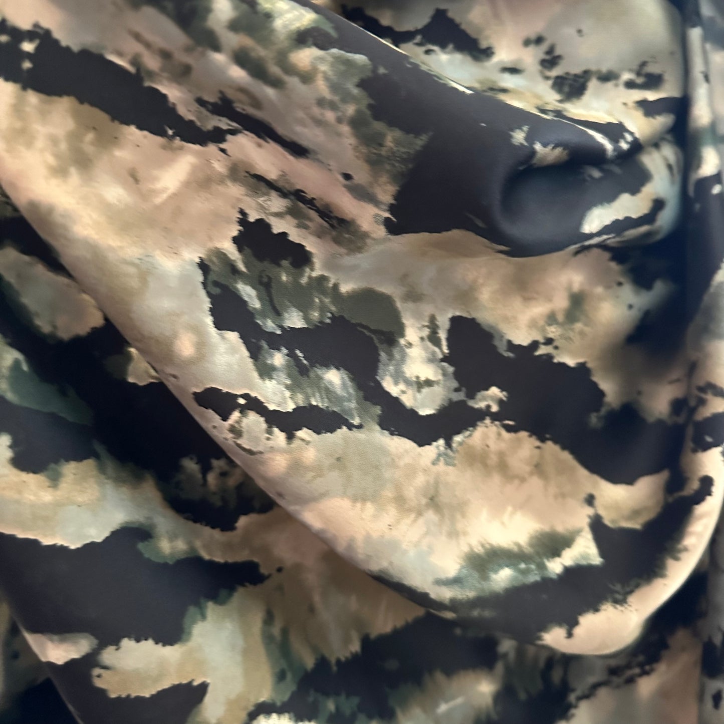 Green Camo Wild Rag
