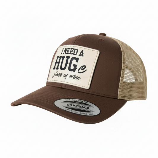 I need a HUGe glass of wine Hat