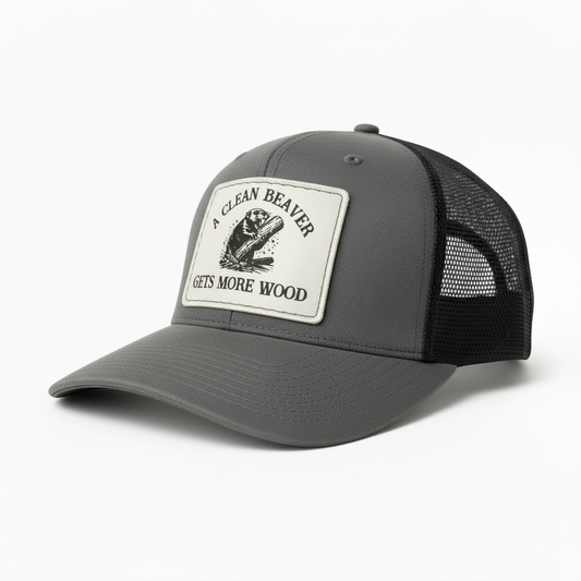 A Clean Beaver Gets More Wood Hat
