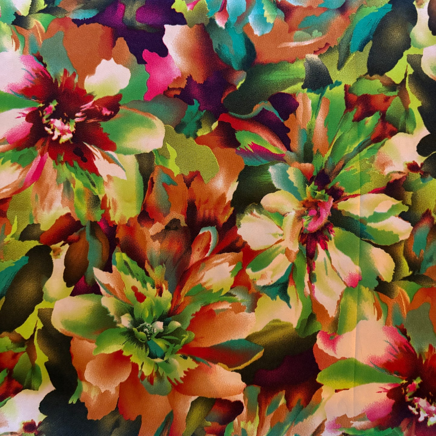 Vibrant Floral Wild Rag