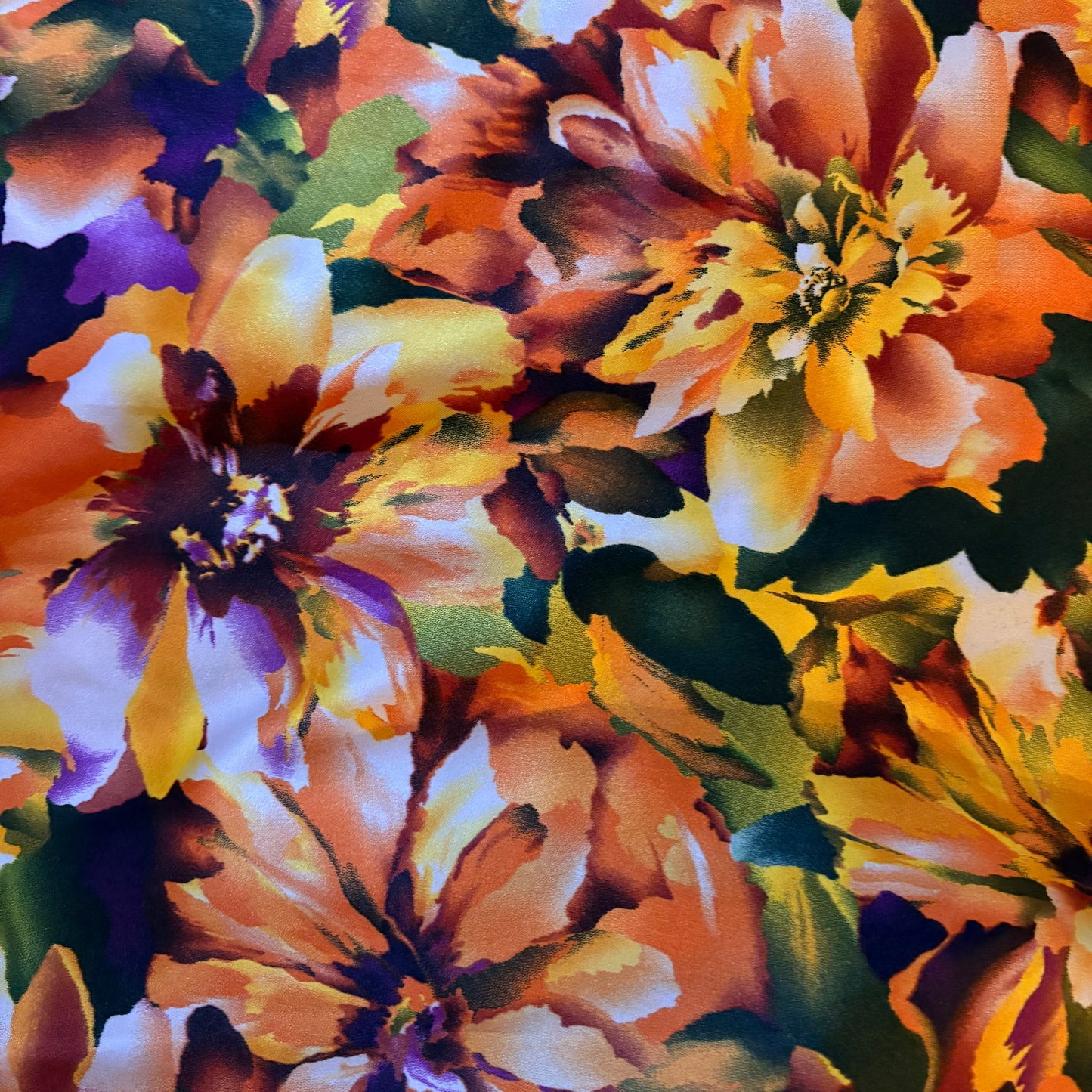 Vibrant Floral Wild Rag