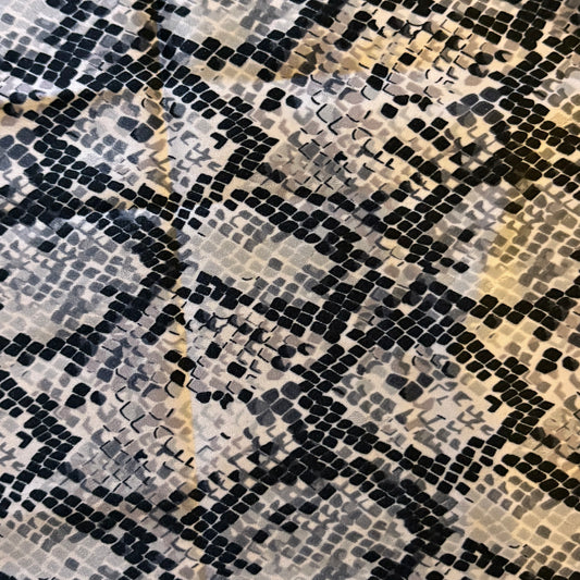 Snake Skin Print Wild Rag