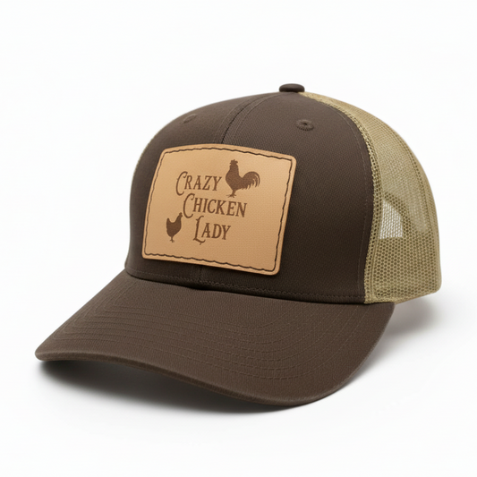 Crazy Chicken Lady Hat