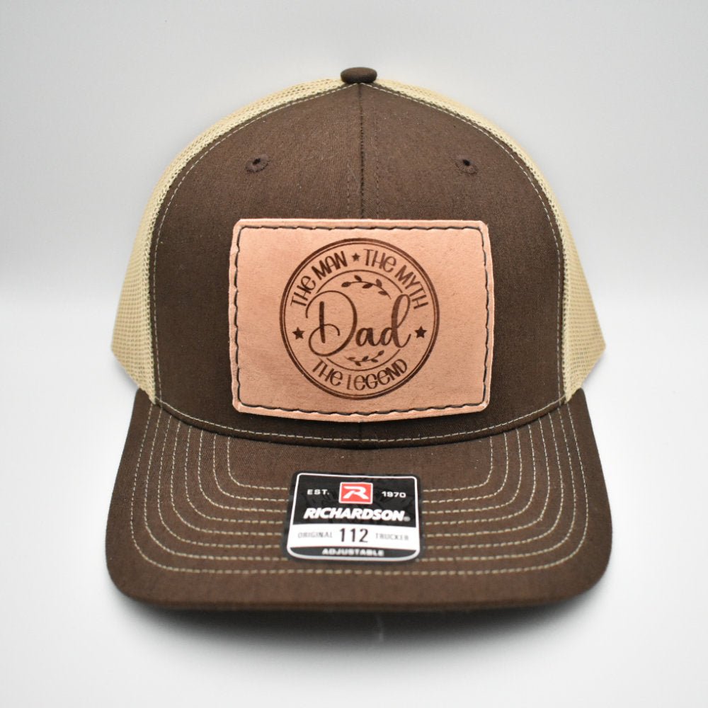 Dad the Man, the Myth, the Legend Hat - Prairie Buffalo