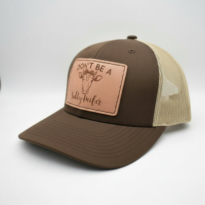 Don't Be A Salty Heifer Hat - Prairie Buffalo