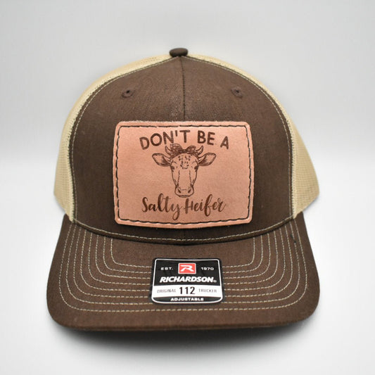 Don't Be A Salty Heifer Hat - Prairie Buffalo