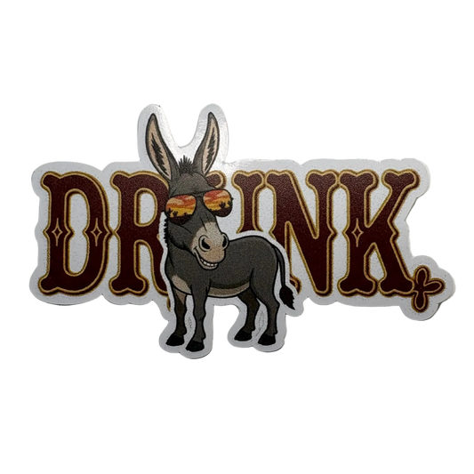 Drunk Ass Sticker