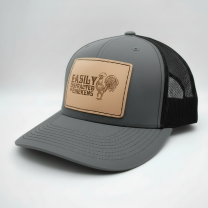 Easily Distracted by Chickens Hat