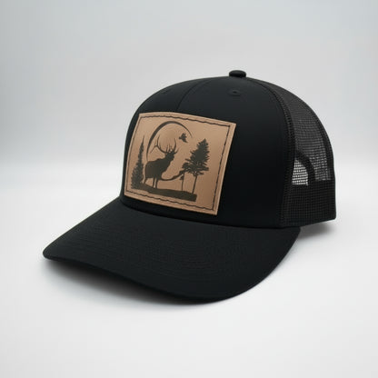 Elk Moon Silhouette Hat - Prairie Buffalo