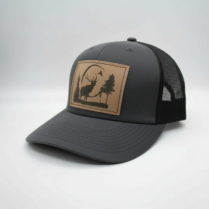 Elk Moon Silhouette Hat