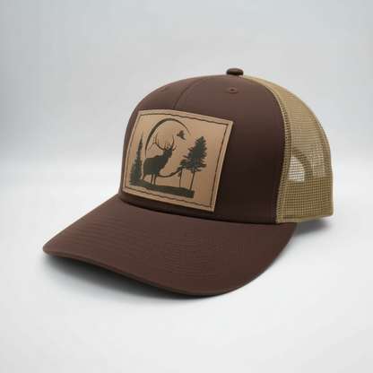 Elk Moon Silhouette Hat