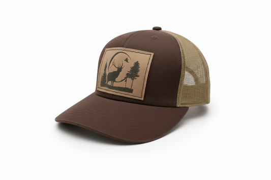 Elk Moon Silhouette Hat