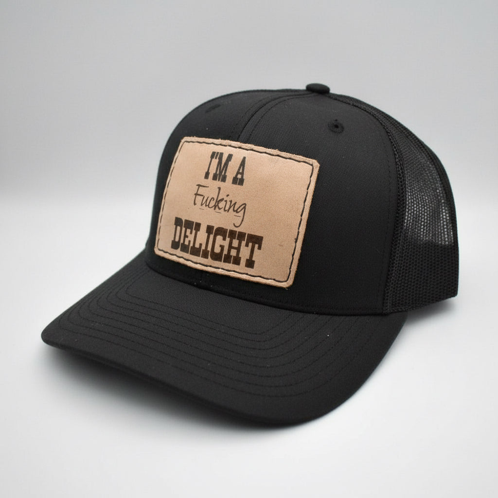 I'm A Fucking Delight Hat - Prairie Buffalo