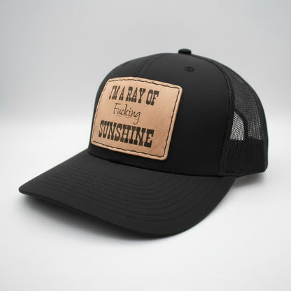 I'm A Ray of Fucking Sunshine Hat - Prairie Buffalo