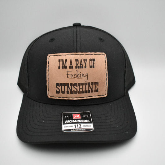 I'm A Ray of Fucking Sunshine Hat - Prairie Buffalo