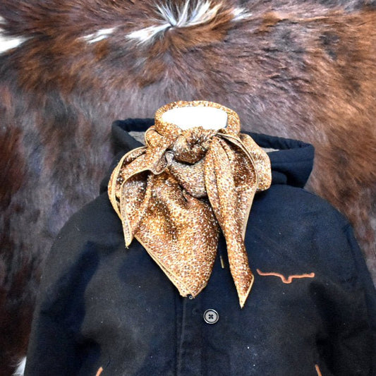 Leopard Spotted Wild Rag - Prairie Buffalo