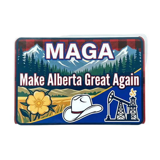 MAGA - Make Alberta Great Again Sticker