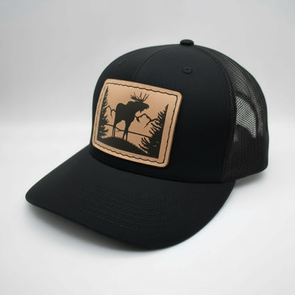 Moose in Forest Hat - Prairie Buffalo