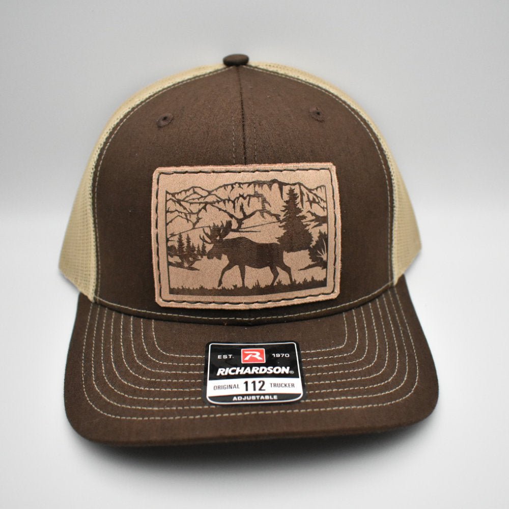 Moose in Mountains Hat - Prairie Buffalo