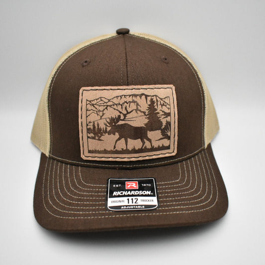 Moose in Mountains Hat - Prairie Buffalo