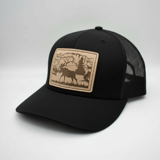 Moose in Mountains Hat