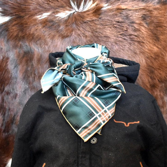 Plaid Wild Rag - Prairie Buffalo