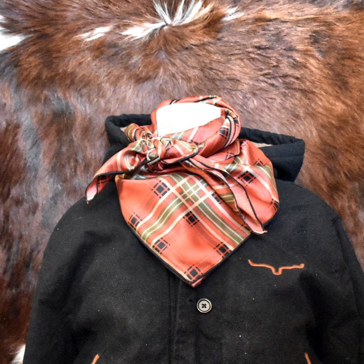 Plaid Wild Rag - Prairie Buffalo